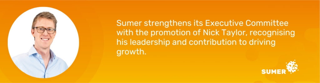 Sumer Web Article - Nick Taylor CFO Announcement